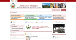 Desktop Screenshot of comune.breganze.vi.it